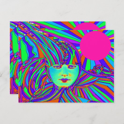 Internet Computer Postkarte (Vorne/Hinten)