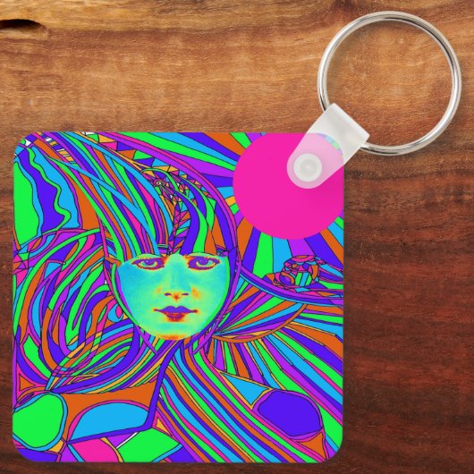 Internet Computer-Schlüsselanhänger Schlüsselanhänger (Rückseite)