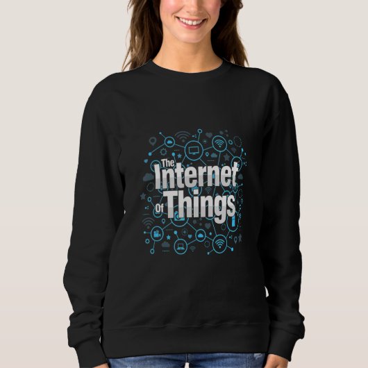 Internet der Dinge Intelligente Daten - IT Analyti Sweatshirt (Vorderseite)