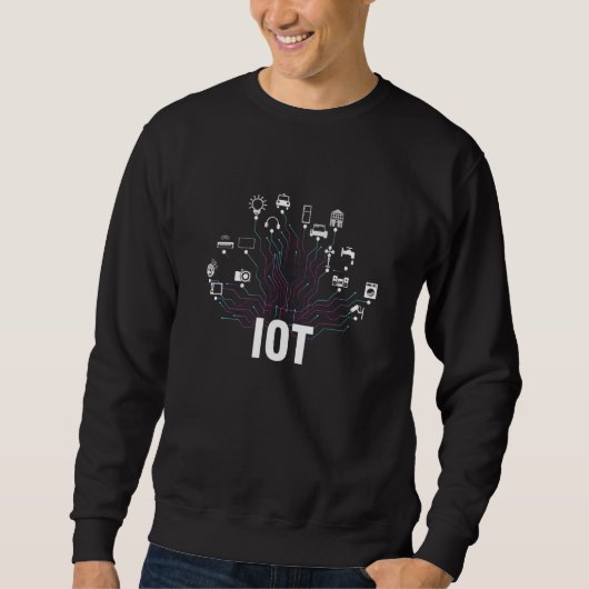 Internet der Dinge - IT-Datenanalyse - Wissenschaf Sweatshirt (Vorderseite)