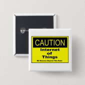 Internet der Dinge - Warnhinweis Button (Vorne & Hinten)