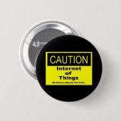 Internet der Dinge - Warnhinweis Button (Vorne & Hinten)