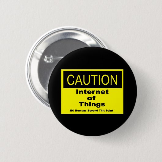 Internet der Dinge - Warnhinweis Button (Vorne & Hinten)