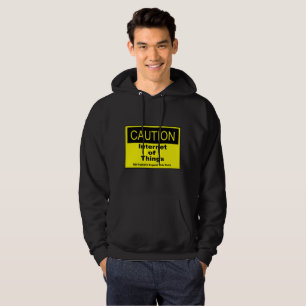 Internet der Dinge - Warnhinweis Hoodie