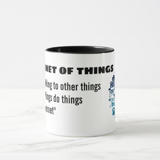 Internet der Tasse der Sache-IOT (Zentrum)
