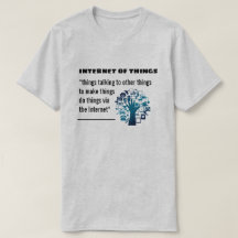 Internet des T-Shirts der Sache-IOT