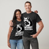 Internet: Ernstes Geschäft (lolcat lustiges T-Shirt (Unisex)
