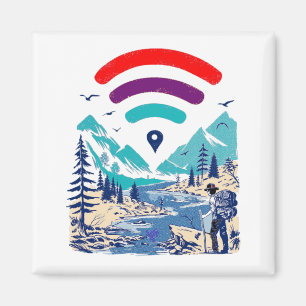 Internet Explorer, WiFi Geschenk Männer Frauen Magnet