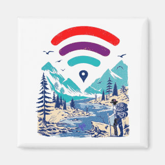 Internet Explorer, WiFi Geschenk Männer Frauen Magnet