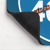 Internet-Fehler 404 Mousepad (Ecke)