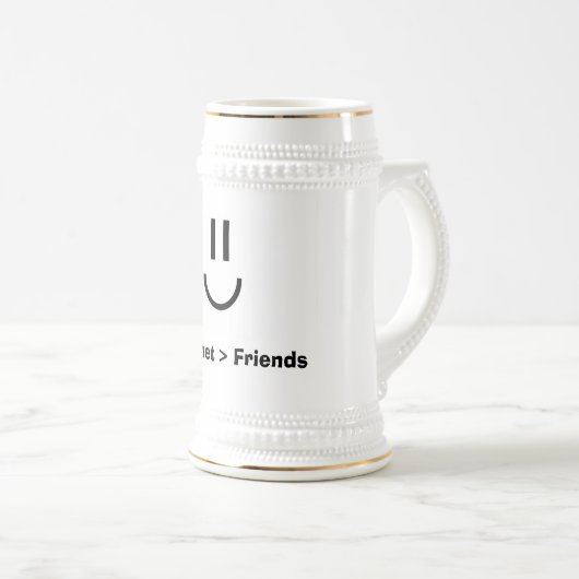 Internet > Freunde Bierglas (VorderseiteRechts)