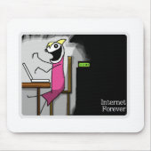 Internet-für immer Mausunterlage Mousepad (Vorne)