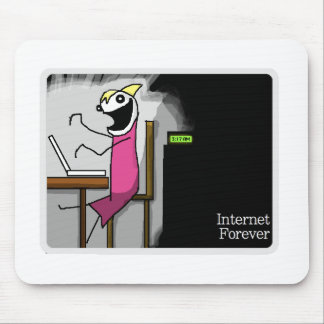 Internet-für immer Mausunterlage Mousepad