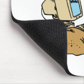 Internet ist alien zu diesem Marsmenschen Mousepad (Ecke)