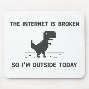 Internet ist defekt, also bin ich draußen heute mousepad