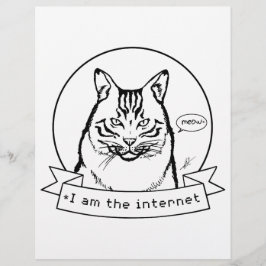 Internet-Katze - Farbseite.