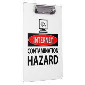 Internet - Kontaminationsgefahr Klemmbrett (Rechts)