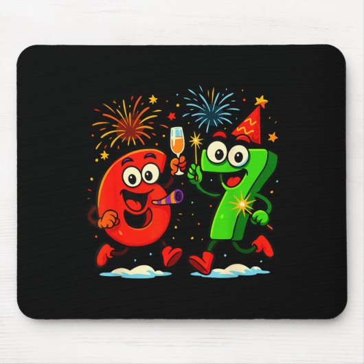 Internet Memes 6 And 7 Six Seven Alpha Aura Energy Mousepad (Vorne)