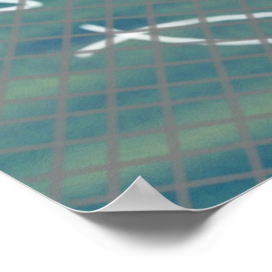 Internet-Print des Fisherman Poster (Ecke)