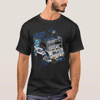 Internet Provider Service Truck. IKT und Browser S T-Shirt