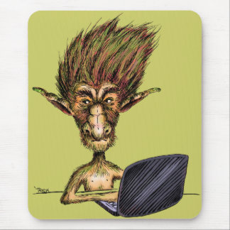 Internet-Schleppangel Mousepad
