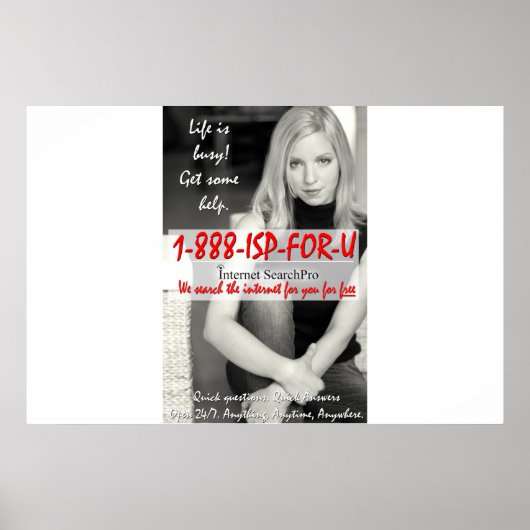 Internet SearchPro Poster (Vorne)
