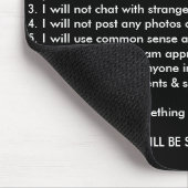 Internet-Sicherheits-Mausunterlage Mousepad (Ecke)