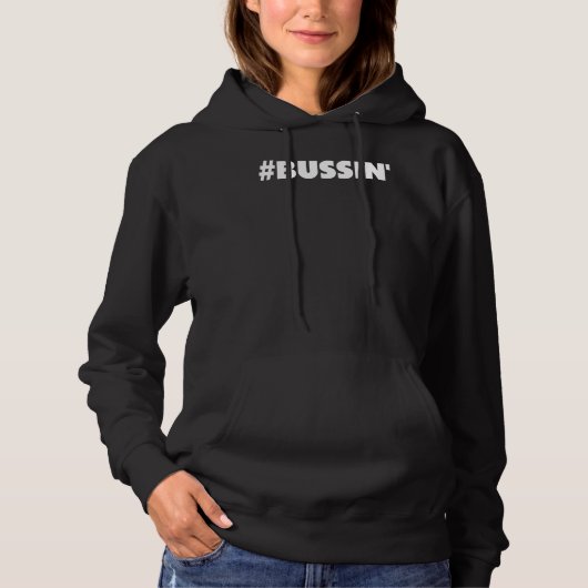 Internet Slang # Bussin' Hoodie (Vorderseite)