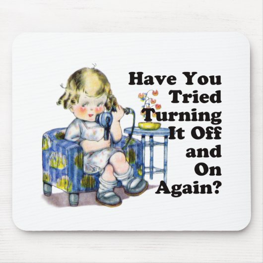 Internet-Spaß Mousepad (Vorne)