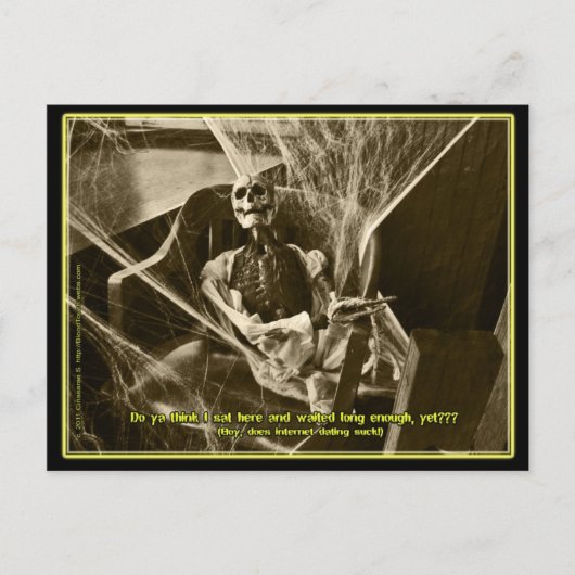 Internet-verabredet Postkarte (Vorderseite)