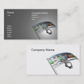 Internet-Visitenkarte Visitenkarte (Vorne/Hinten)