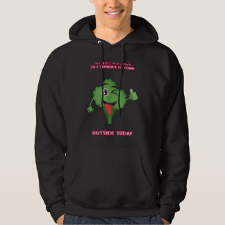 Internet Was Down Come Outside  Sarcasm Pun Hoodie