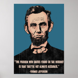 Internet-Zitate Poster