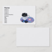 InternetCafe, Name, Adresse 1, Adresse 2, Conta… Visitenkarte (Vorne/Hinten)