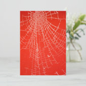 Interneteinladung von Spiders Einladung (Stehend Vorderseite)