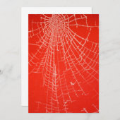 Interneteinladung von Spiders Einladung (Vorne/Hinten)