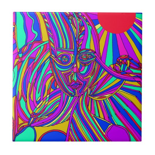 Internetverbindung Fliese (Vorderseite)