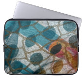 Internetverbindungen im Netz in Farben Laptopschutzhülle (Vorderseite)