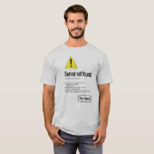 Internetzugang nicht T-Shirt (Vorne ganz)