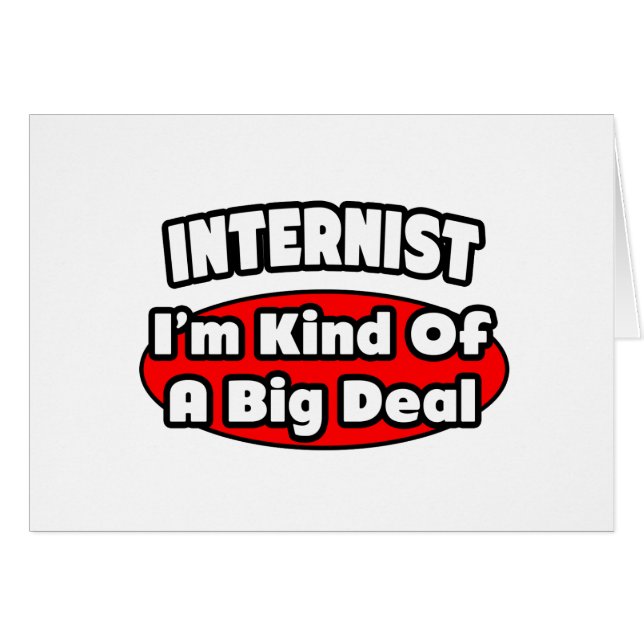 Internist...Big Deal (Vorderseite (Horizontal))