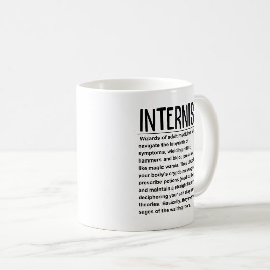 Internist Kaffeetasse (VorderseiteRechts)