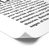 Internist Poster (Ecke)