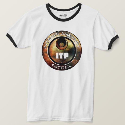 Interplanetäres Patrouillenlogo T-Shirt (Design vorne)