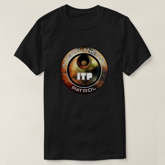 Interplanetäres Patrouillenlogo T-Shirt (Design vorne)