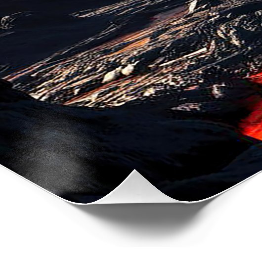 Interplanetarischer Robot Explorer Poster (Ecke)