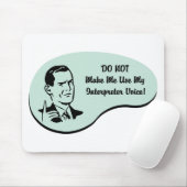 Interpret-Stimme Mousepad (Mit Mouse)