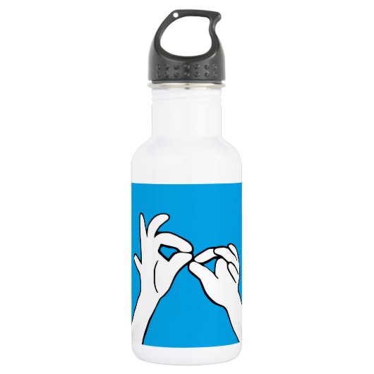 Interpret-Wasser-Flasche Trinkflasche (Vorderseite)
