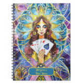 Interpretationen von Kartomaten und Tarot-Kartenle Notizblock (Vorderseite)