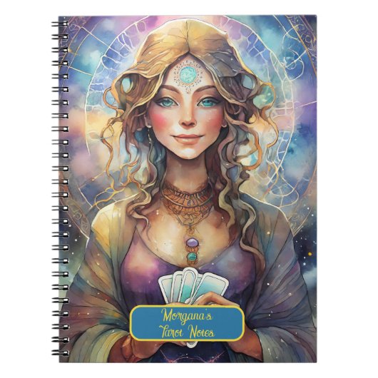 Interpretationen von Kartomaten und Tarot-Kartenle Notizblock (Vorderseite)