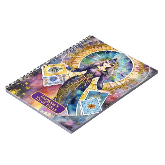 Interpretationen von Kartomaten und Tarot-Kartenle Notizblock (Linke Seite)